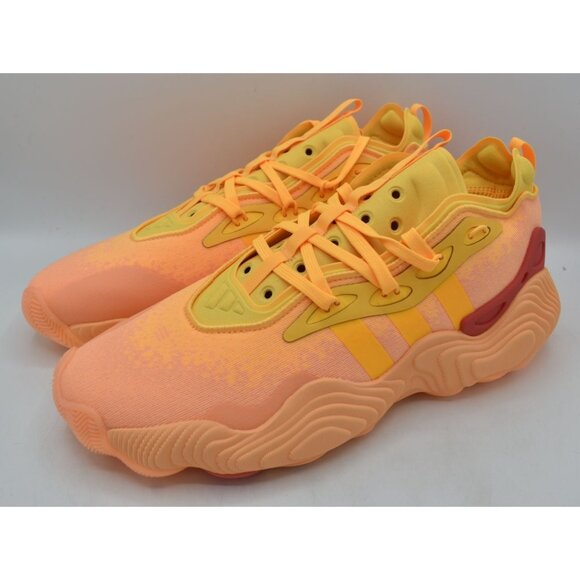 Adidas Mens Size 10 Trae Young 3 Acid Orange Basketball Shoes Sneakers main image 6